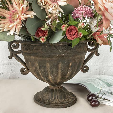 flower box metal|decorative metal floral containers.